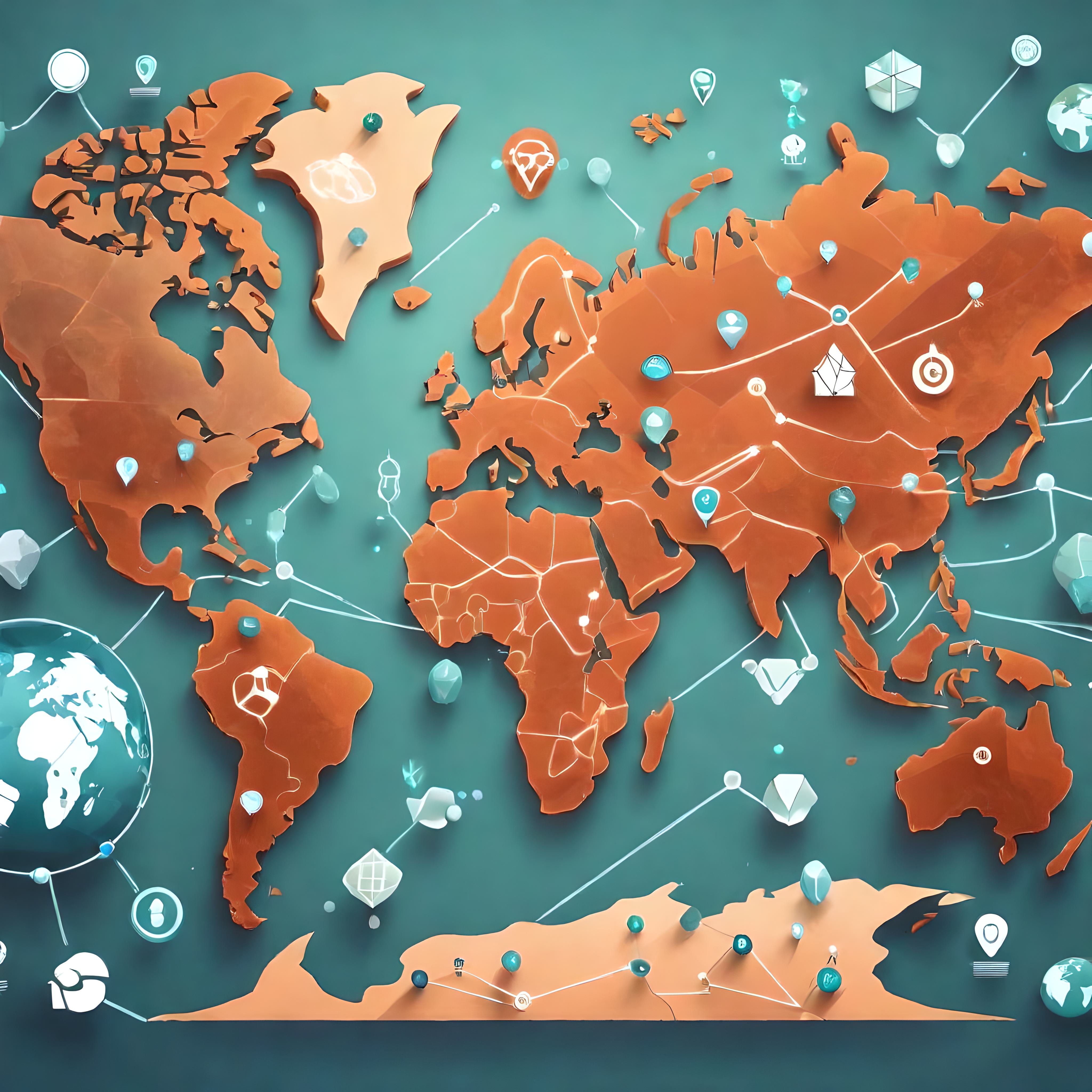 Global mineral trading network of SRJ Corporation